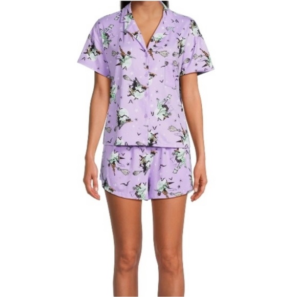 🧙‍♀️🎃👻 NWT! Halloween TWO Piece Pajama Set - Witch!!! 🧙‍♀️ - Picture 3 of 5